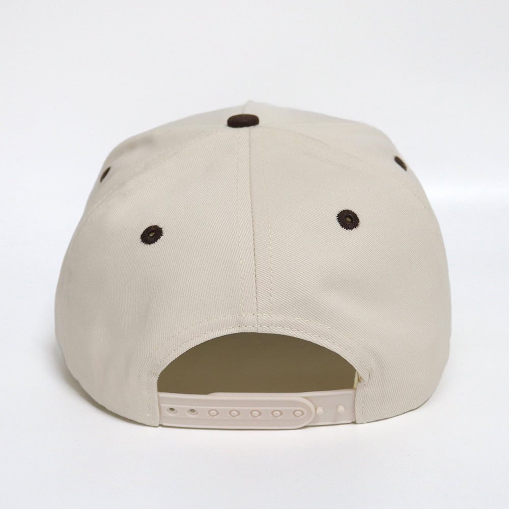 'Very Good' Two Tone Snapback- Mocha
