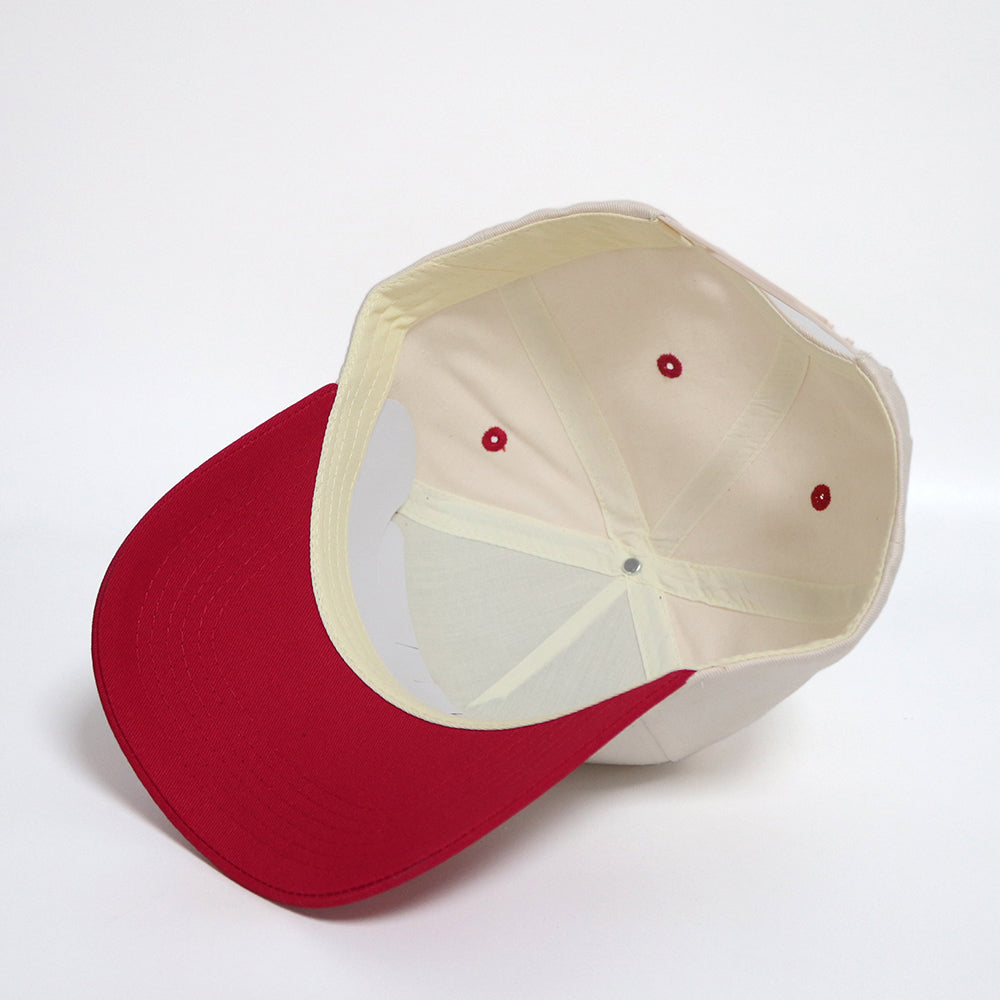 'Very Good' Two Tone Snapback- Cherry