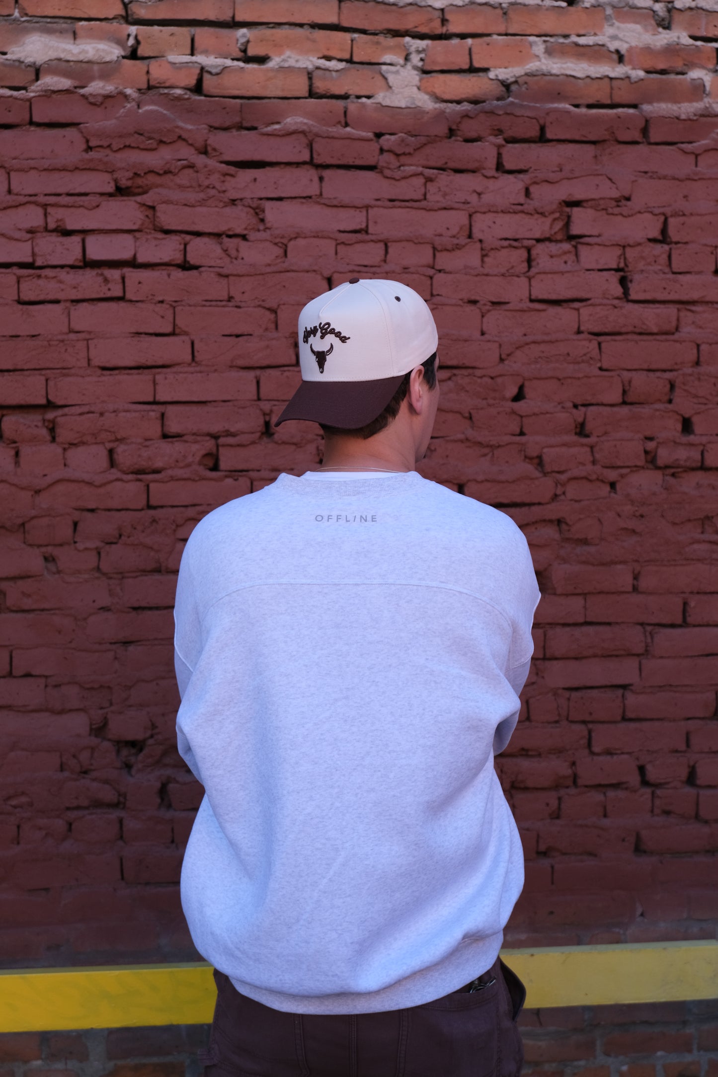 'Very Good' Two Tone Snapback- Mocha
