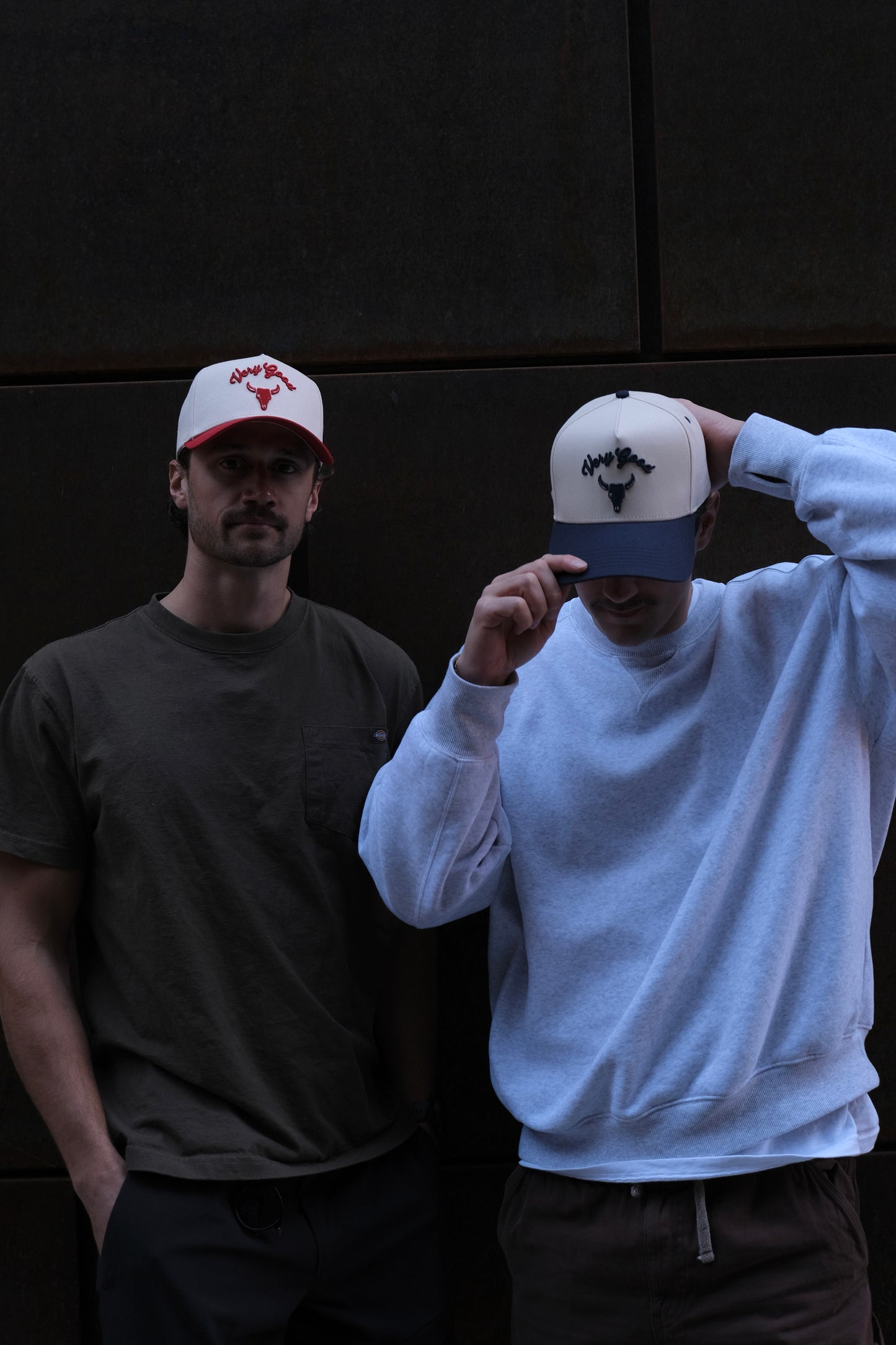 'Very Good' Two Tone Snapback- Navy