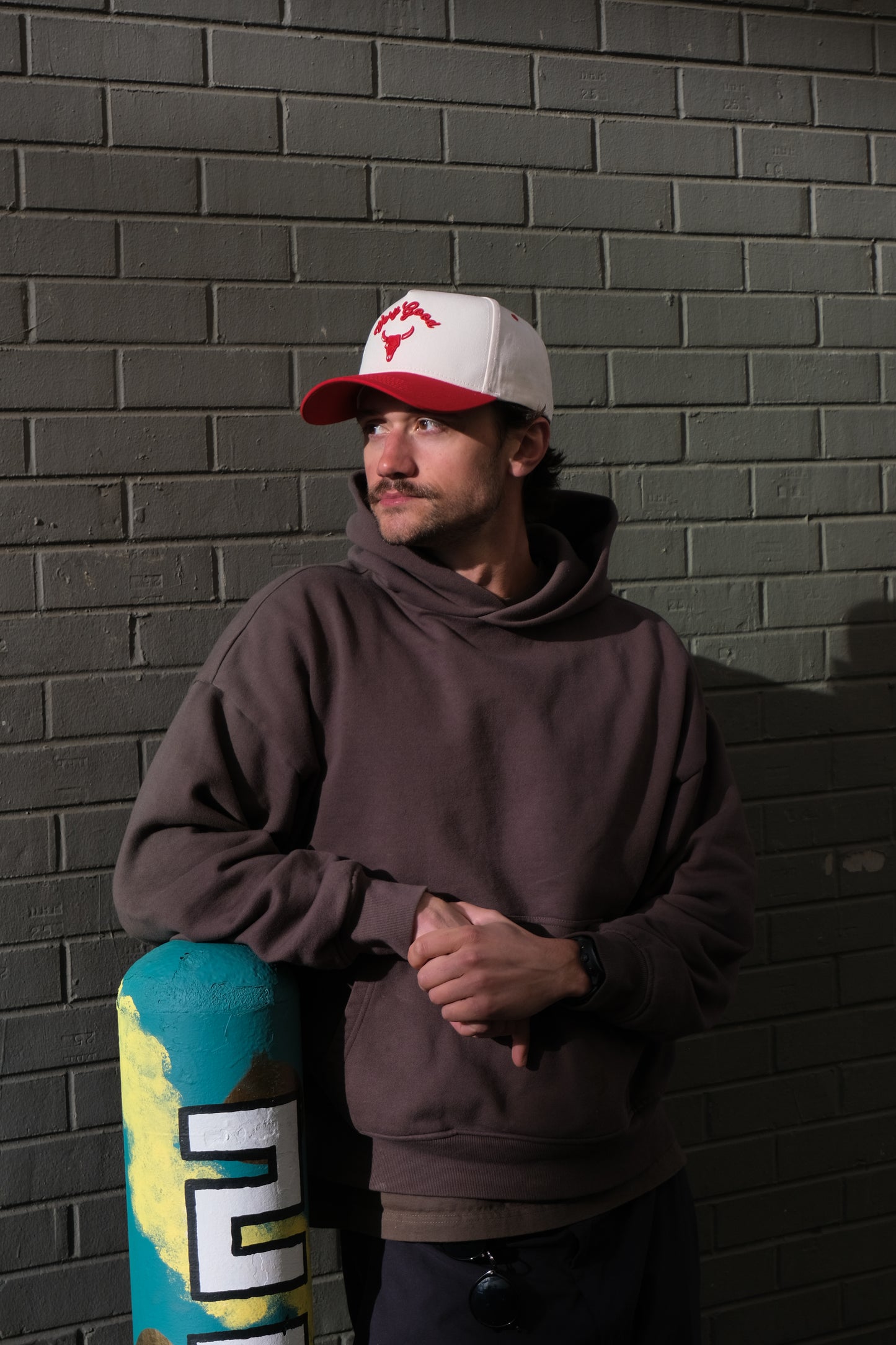 'Very Good' Two Tone Snapback- Cherry