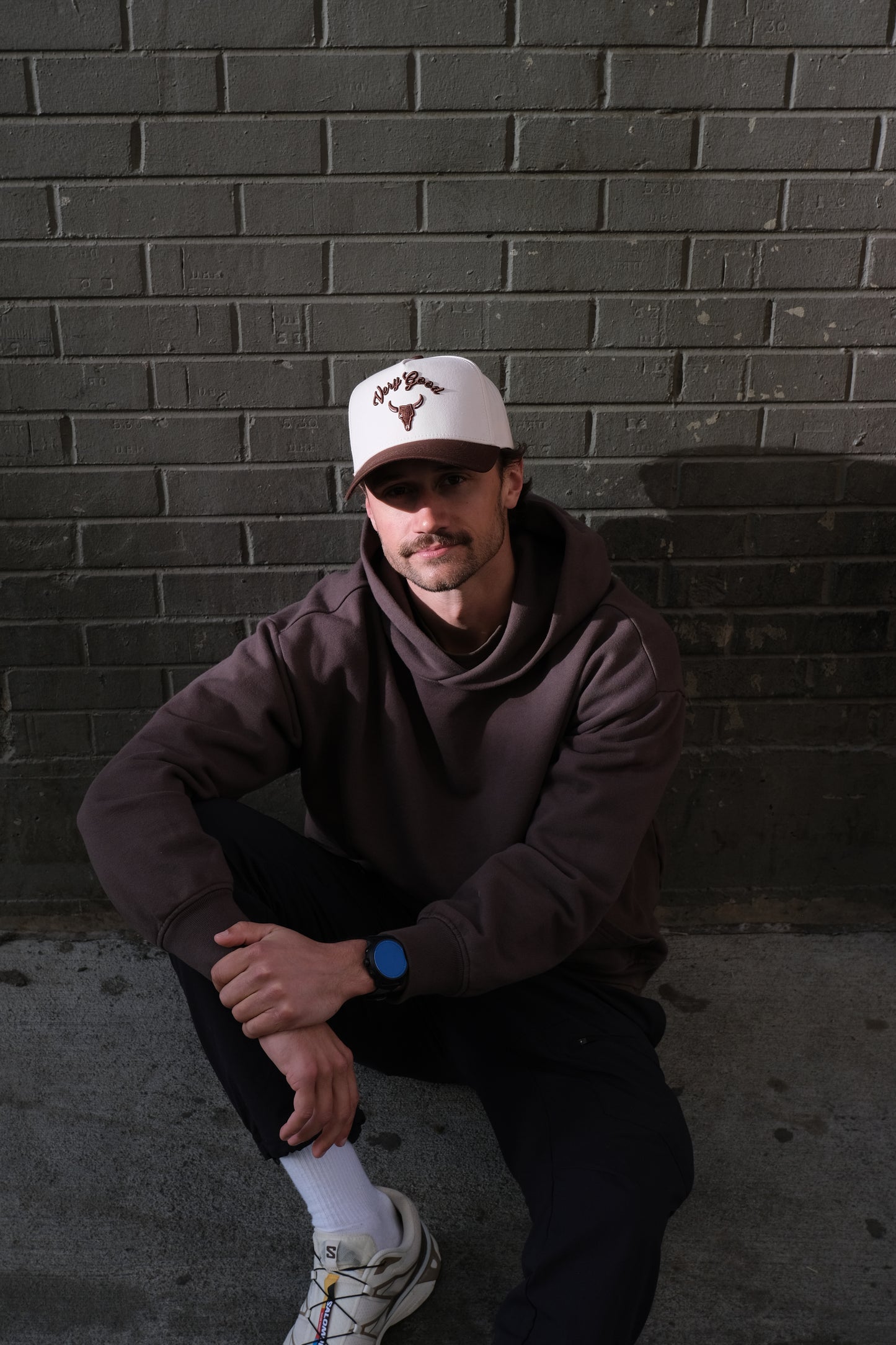 'Very Good' Two Tone Snapback- Mocha