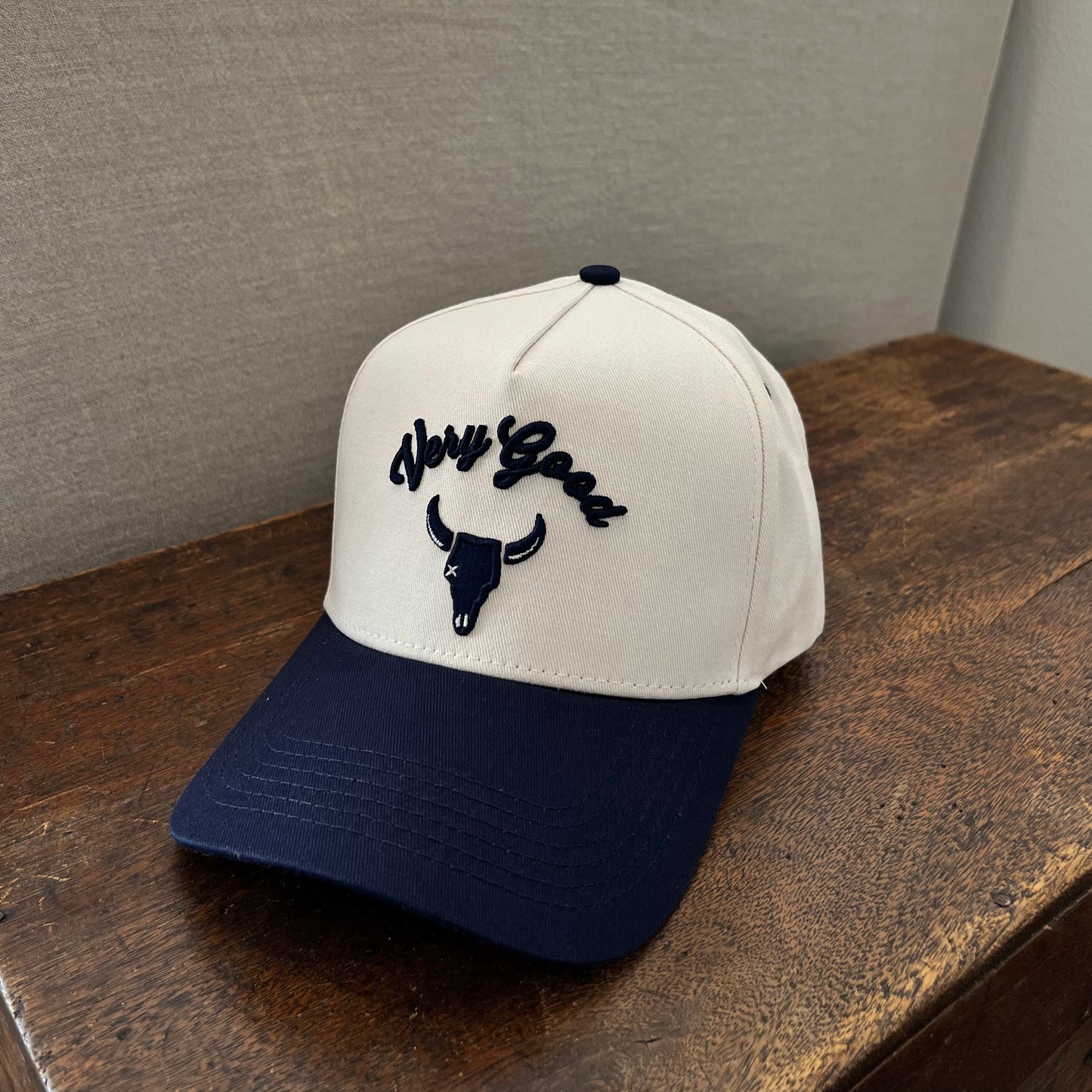 'Very Good' Two Tone Snapback- Navy