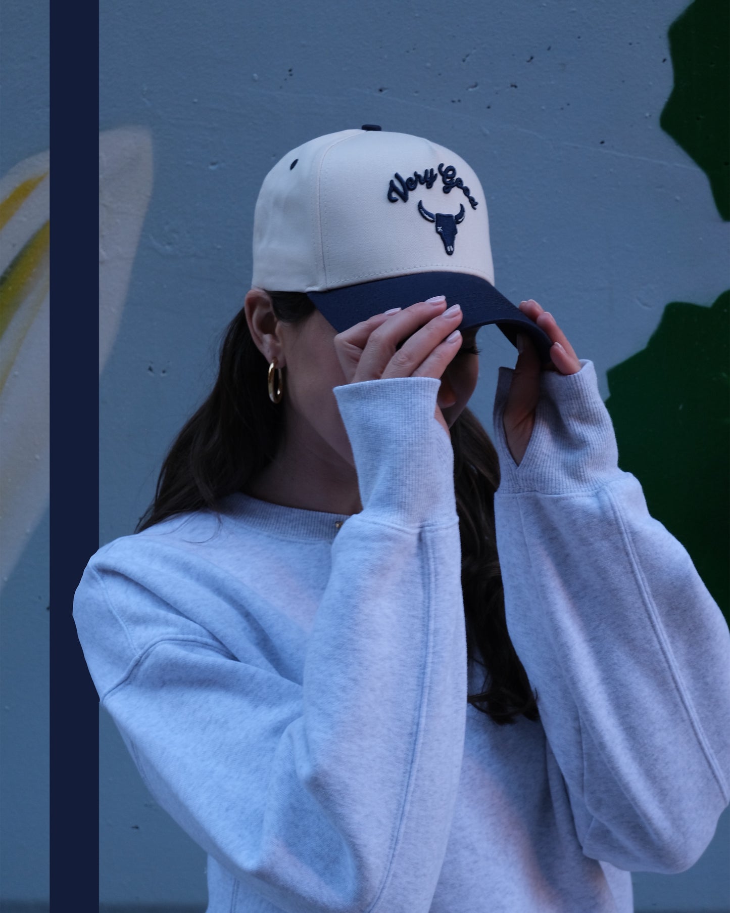 'Very Good' Two Tone Snapback- Navy